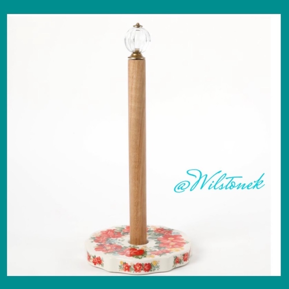 The Pioneer Woman Vintage Floral Paper-towel holder